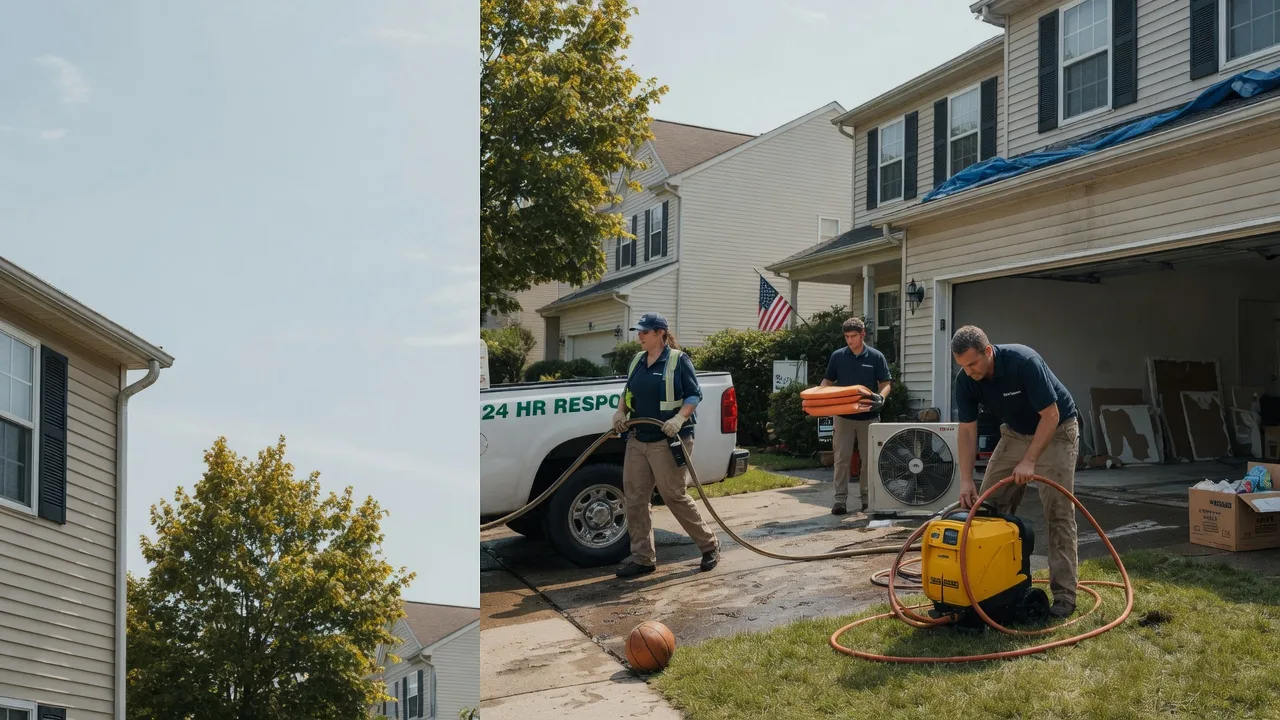 Emergency Water Damage Restoration in Hiller, PA near me